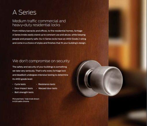 Schlage A Series