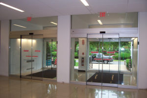 Install automatic doors