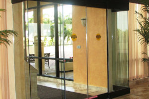 Install automatic doors